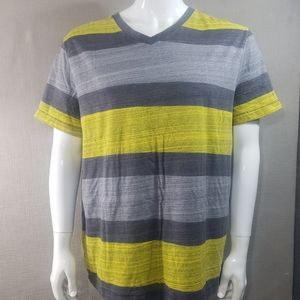 Tony Hawk Men's XXL Striped Short Sleeve Shirt